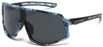 XLOOP POLARIZED SUNGLASSES-AQUA CAMO